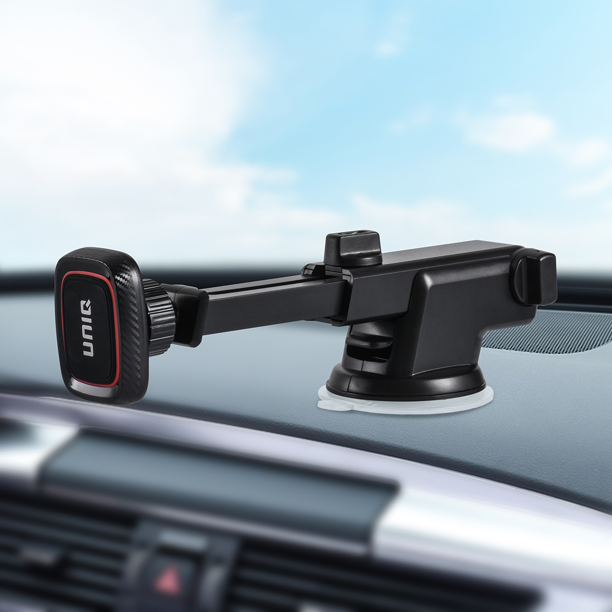 360 Derece Dönebilen Manyetik Ön Cam Telefon Tutucu